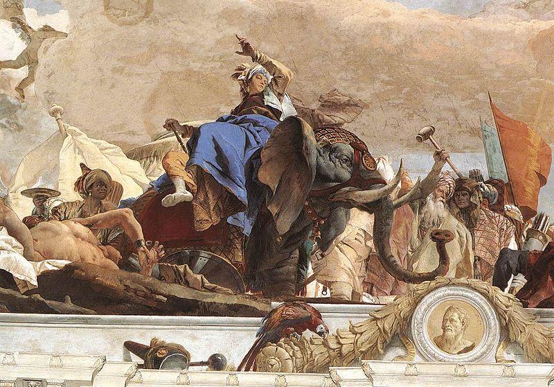 Giovanni Battista Tiepolo Apollo and the Continents oil painting image